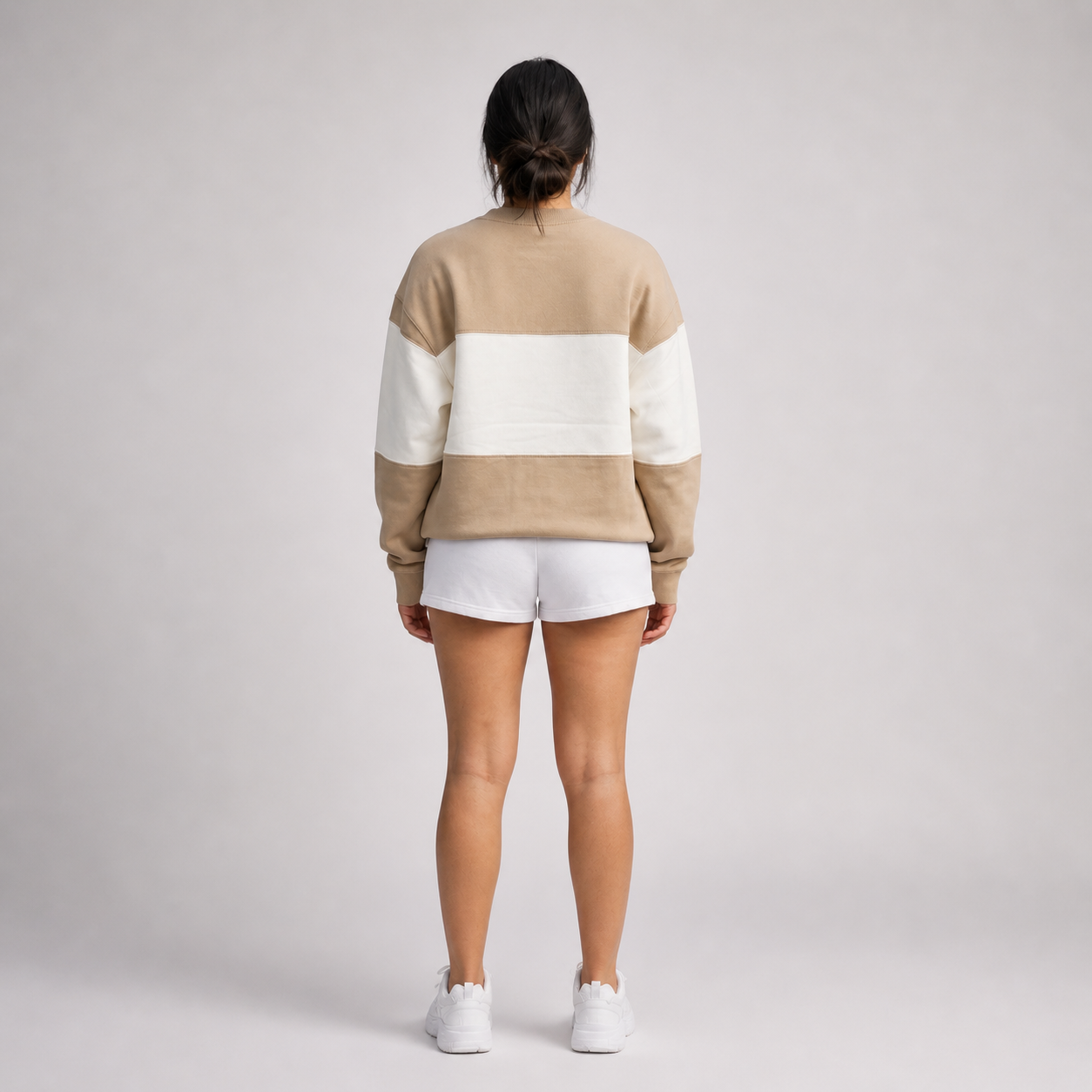 Grey oversized crew sweatshirt by Cale Collective